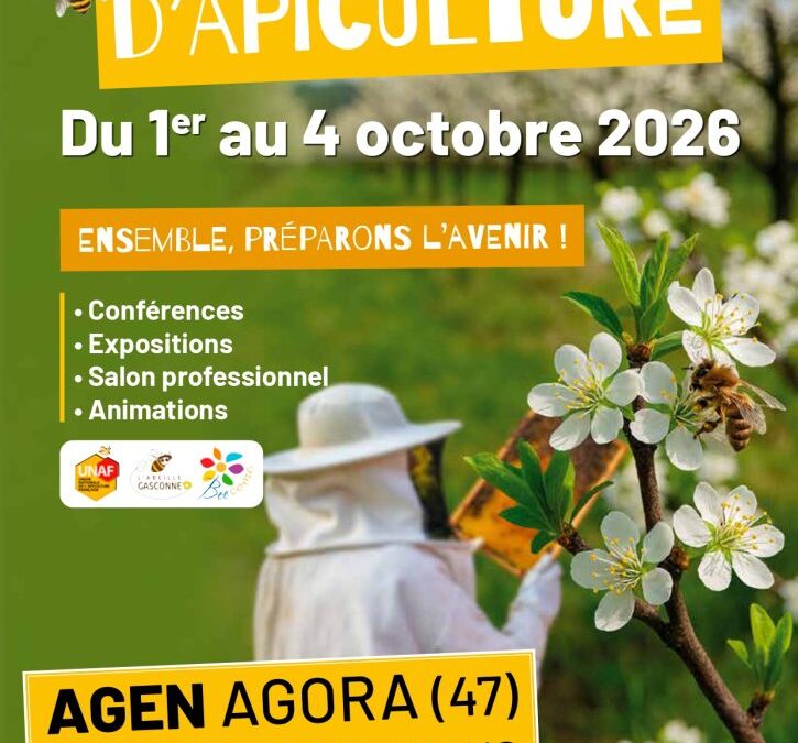 Congrès européen d&rsquo;apiculture : Agen 2026